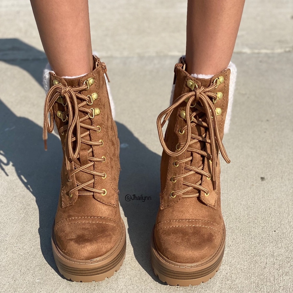 HP 🎉Fleece ankle lug boots - Picture 7 of 8